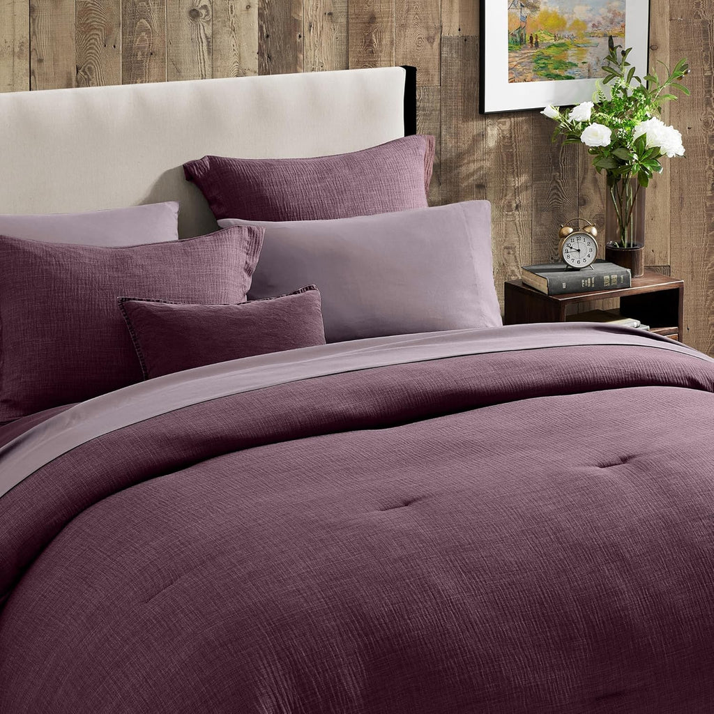 Melex Textured Comforter Set