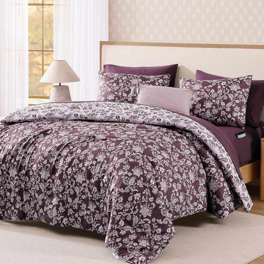 Botanical Flowers Comforter Set