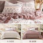 Melex Boho 7-Piece Bed in a Bag Comforter Set with Sheets