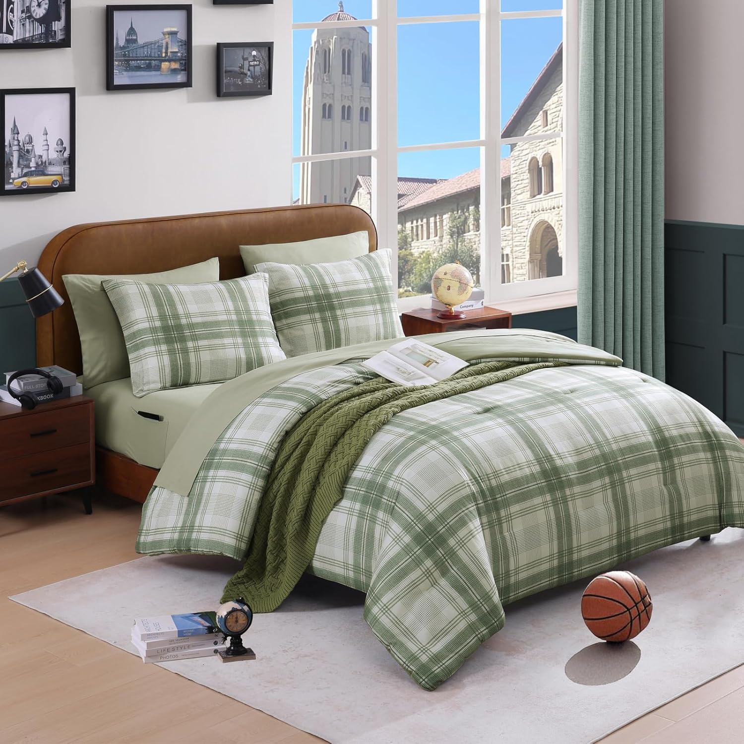 Catami Plaid Comforter Set