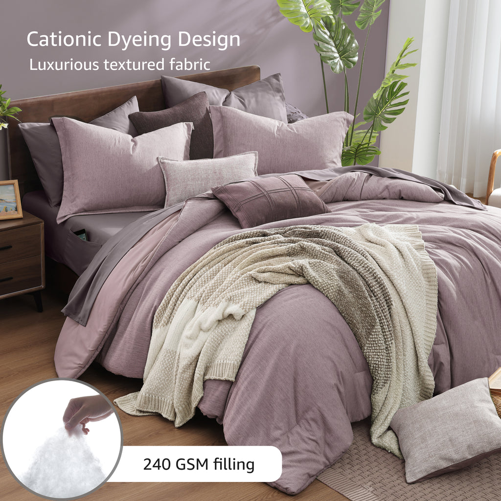 Cationic Dyeing Comforter Sets
