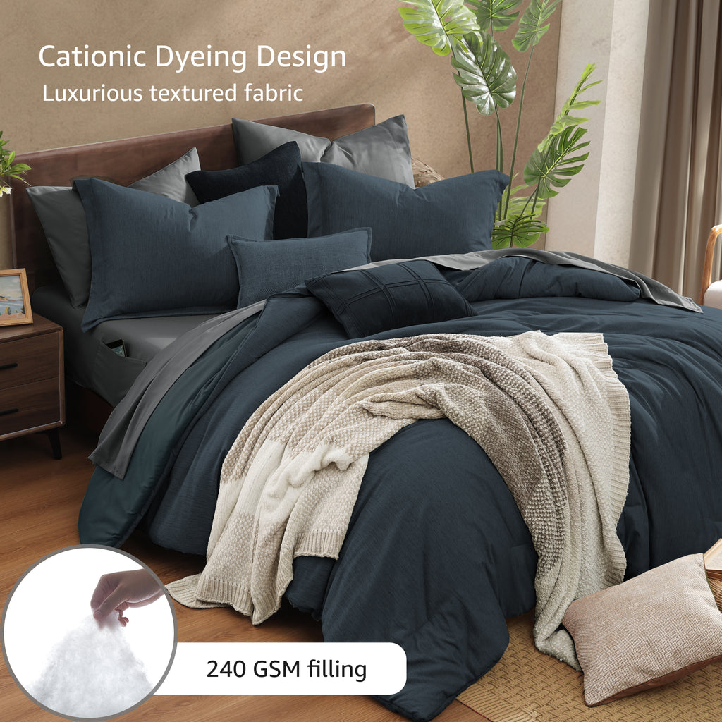 Cationic Dyeing Comforter Sets