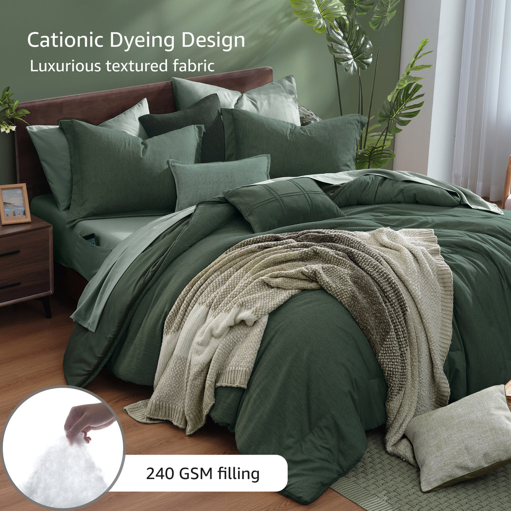 Cationic Dyeing Comforter Sets