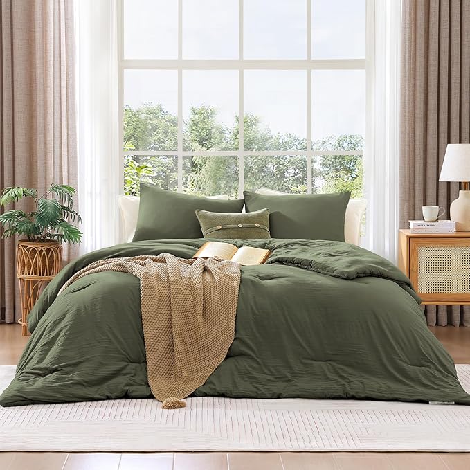 Prewashed 3 Pieces Comforter Set