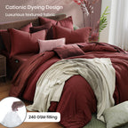 Cationic Dyeing Comforter Sets