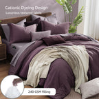 Cationic Dyeing Comforter Sets