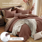 Cationic Dyeing Comforter Sets