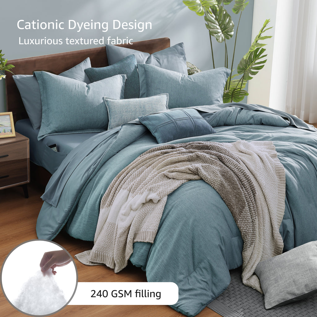 Cationic Dyeing Comforter Sets
