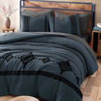 Melex Embroidery Comforter Set
