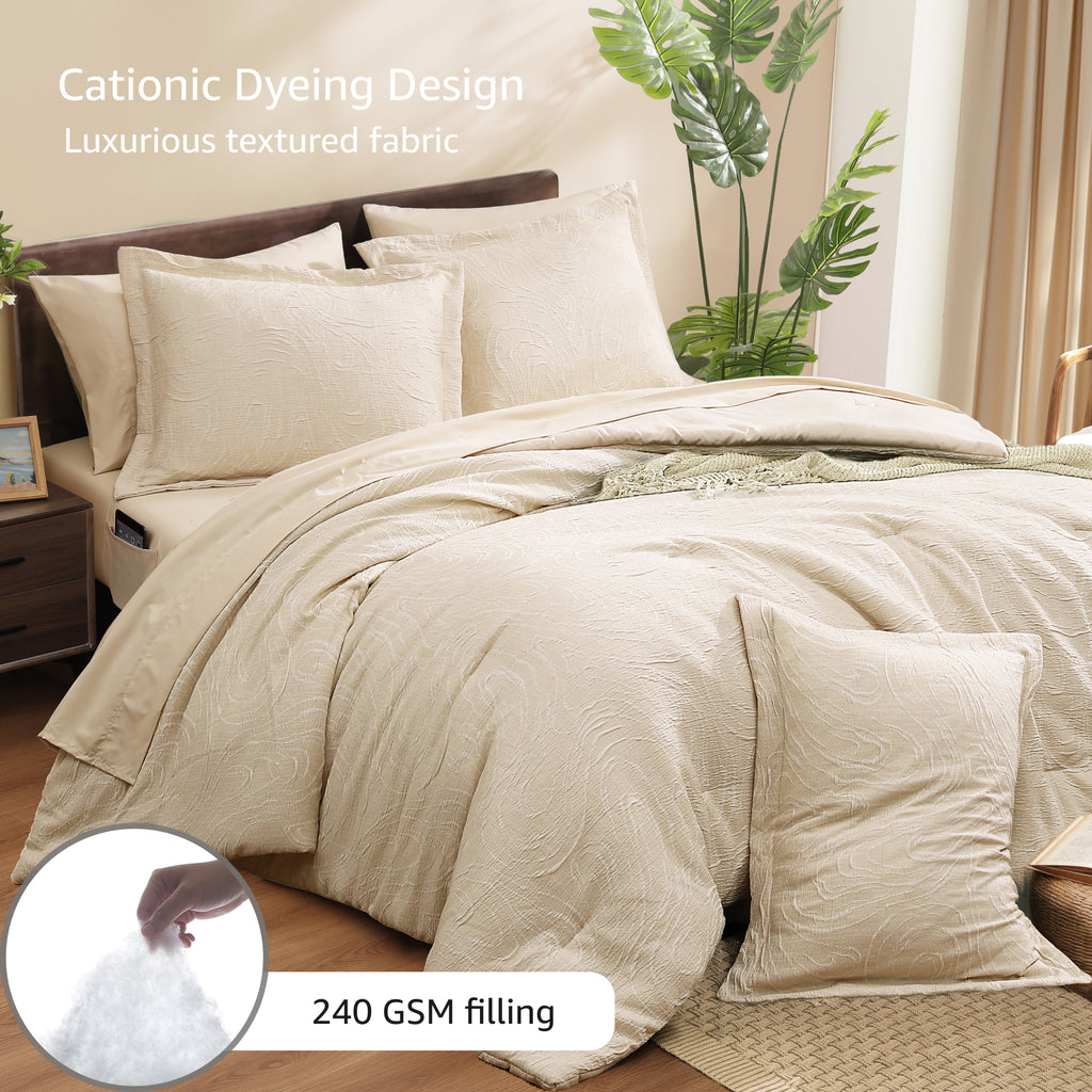 Cationic Dyeing Comforter Sets