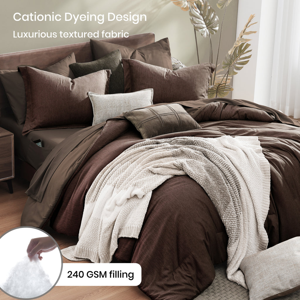 Cationic Dyeing Comforter Sets