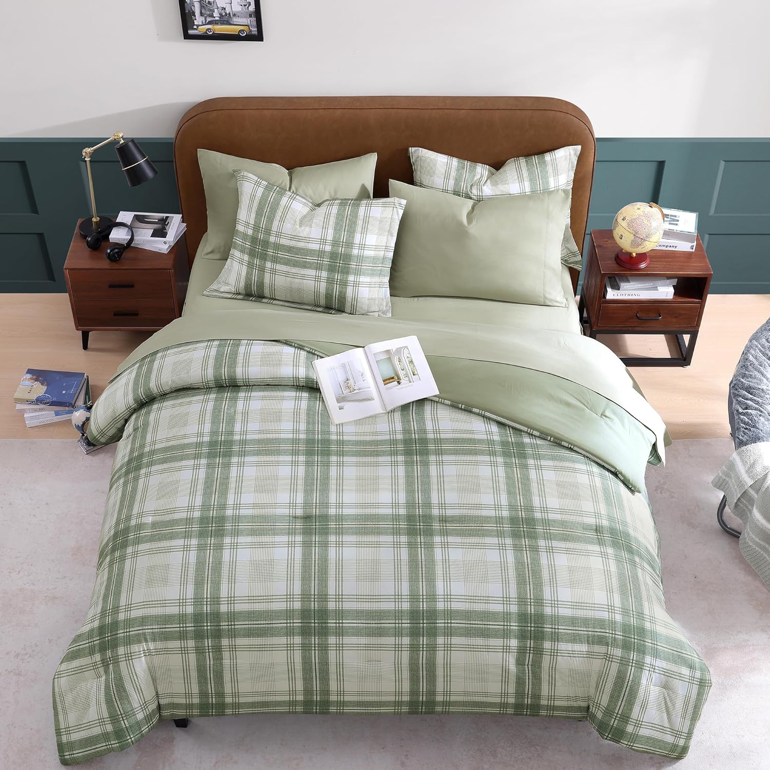 Catami Plaid Comforter Set