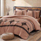Melex Embroidery Comforter Set