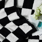 Melex Checkered Throw Blanket