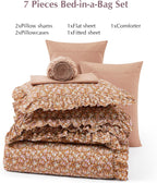 Melex Ruffle Comforter Set