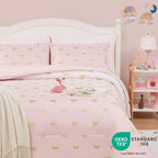 Melex gold foil Design Comforter Set