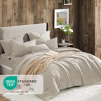 Melex Textured Comforter Set