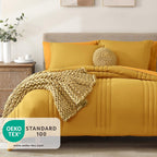 Melex 7-piece Bed in a Bag Comforter Set with Sheets