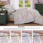 Melex Floral 7-piece Comforter Set