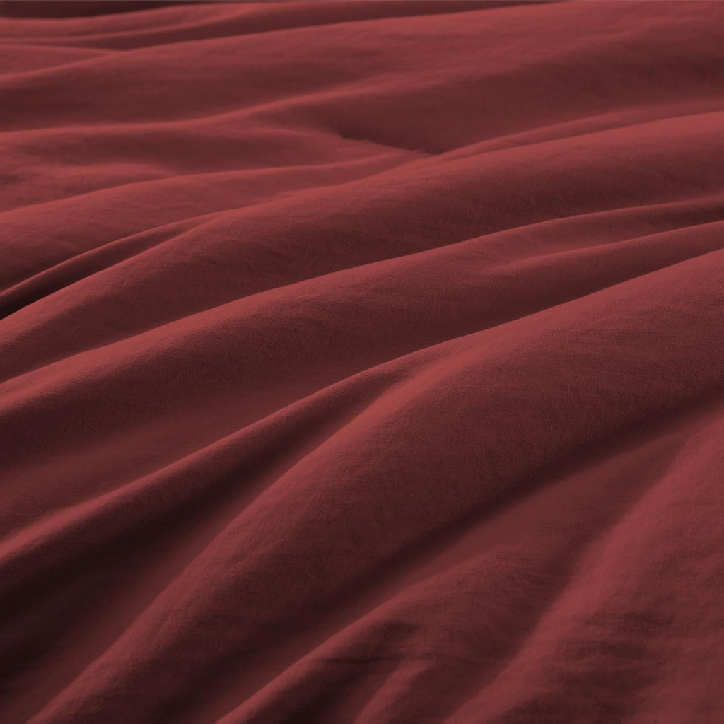 Prewashed fabric 7-piece Bed in a Bag Comforter Set