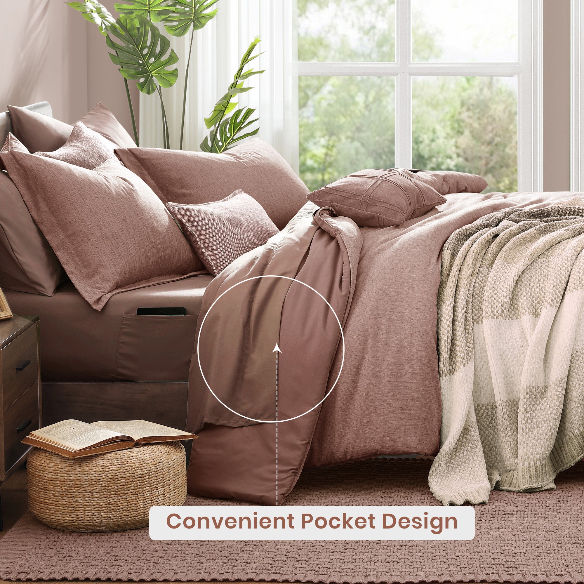 Cationic Dyeing Comforter Sets