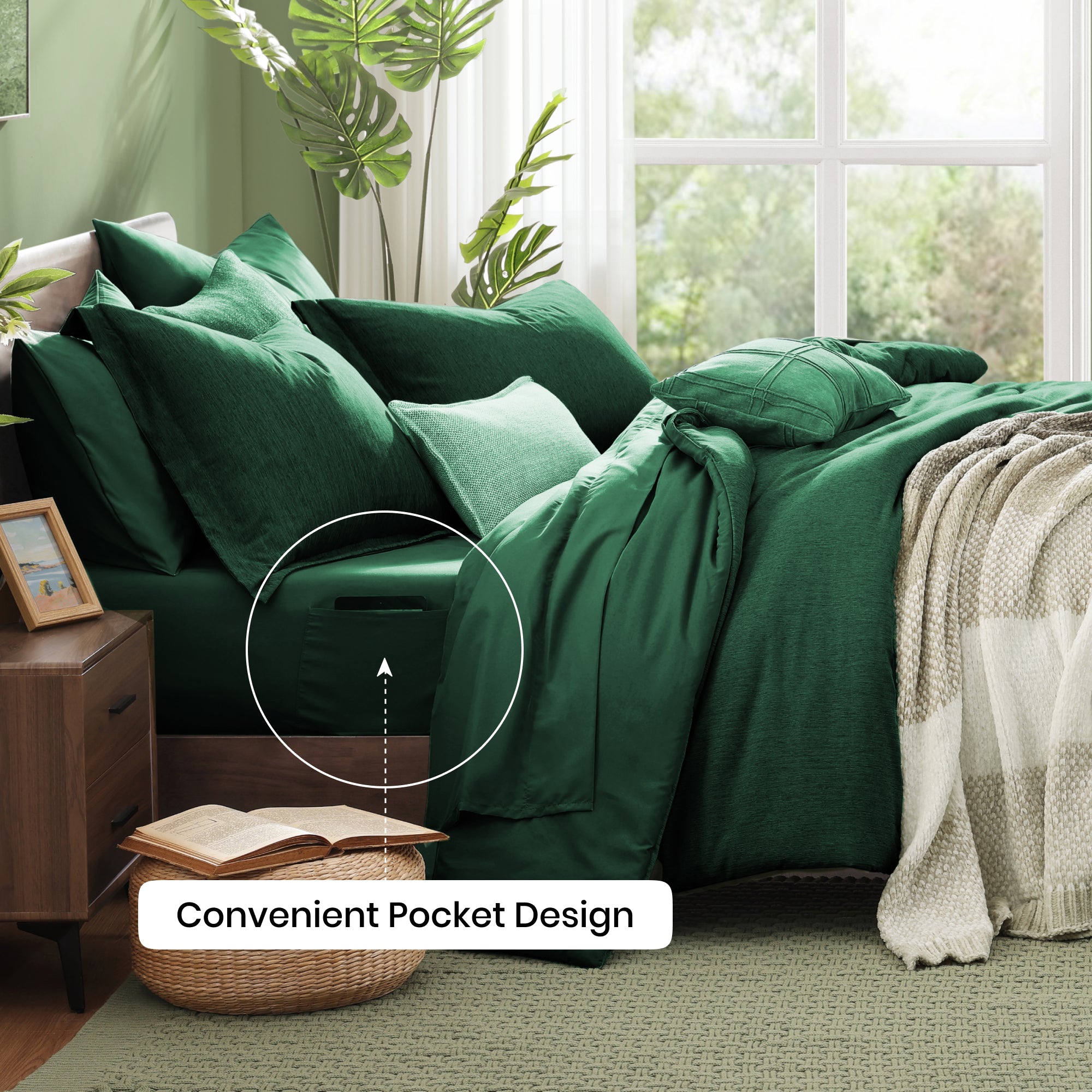 Cationic Dyeing Comforter Sets