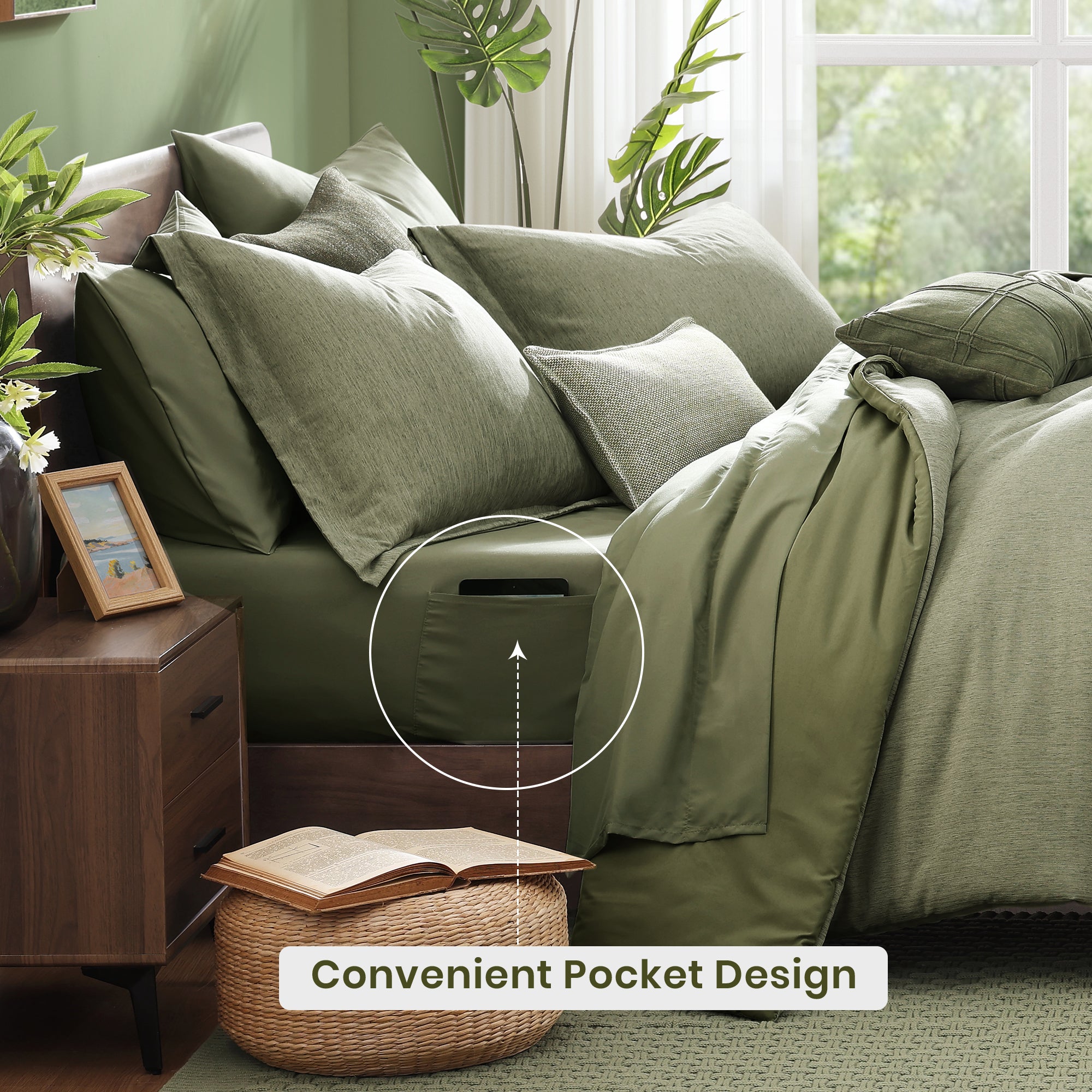 Cationic Dyeing Comforter Sets