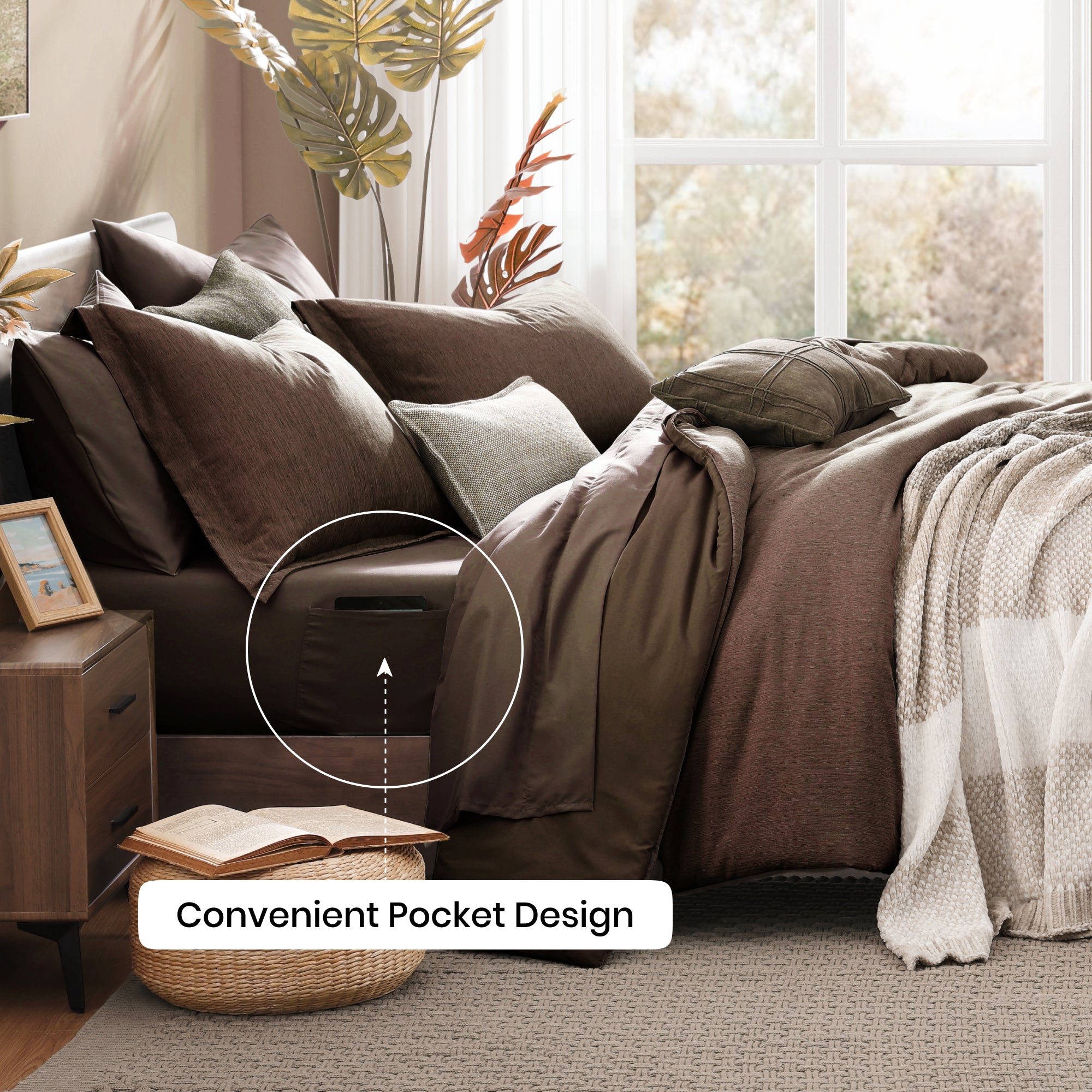 Cationic Dyeing Comforter Sets