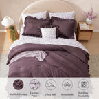 Melex Ruffle Comforter Set