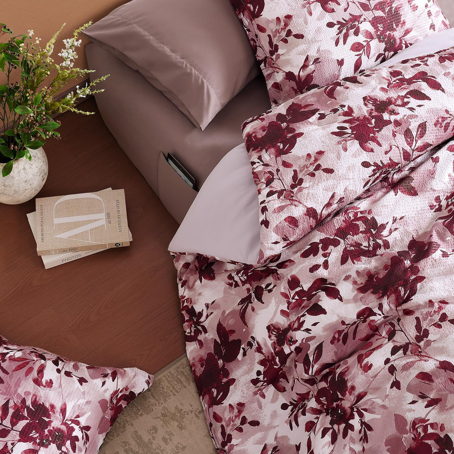 Melex Floral 7-piece Comforter Set