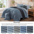 Melex Prewashed Bed in a Bag,Ultra Soft Comforter Bed Set with Sheets