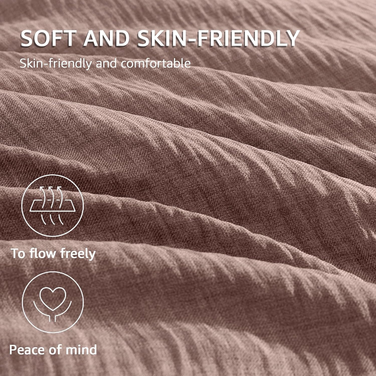 Melex Textured Comforter Set