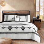 Melex Embroidery Comforter Set