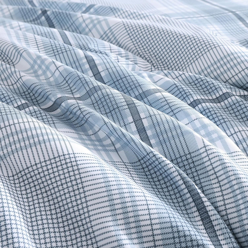 Melex Plaid Comforter Set
