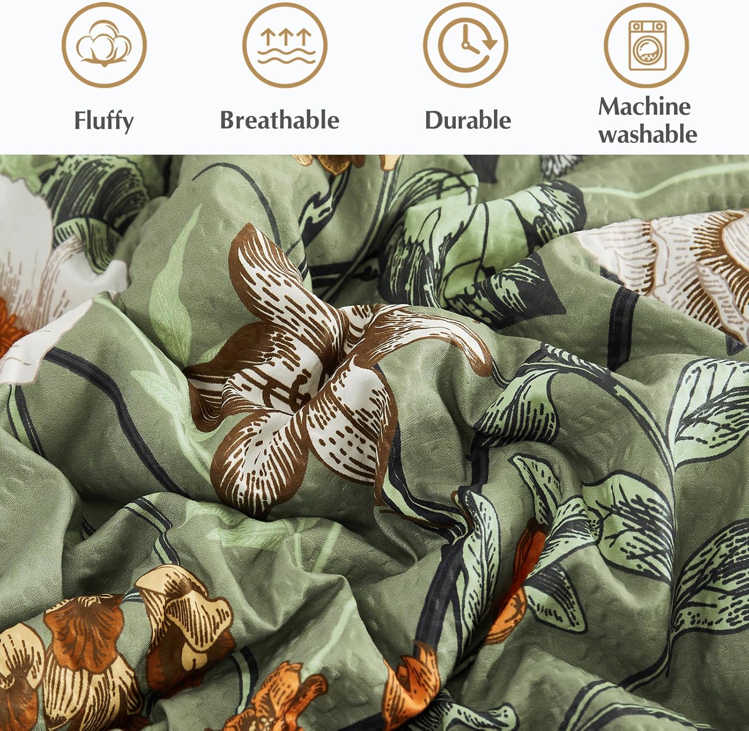 Melex Floral 7-piece Comforter Set