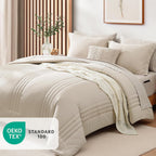Melex 7-piece Bed in a Bag Comforter Set with Sheets