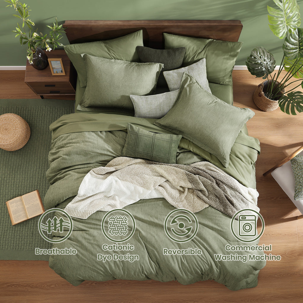 Cationic Dyeing Comforter Sets