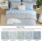 Melex Puff 7-piece Bed in a Bag Comforter Set with Sheets