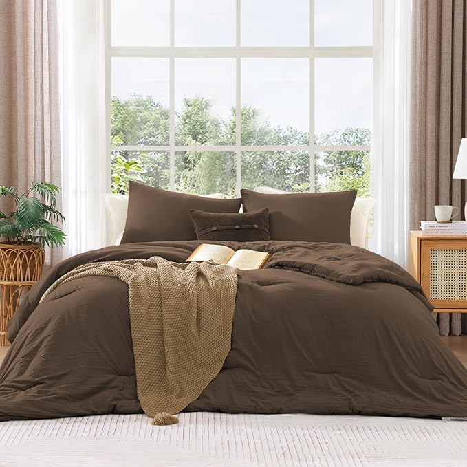 Prewashed 3 Pieces Comforter Set