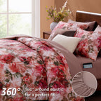 Melex Floral 7-piece Comforter Set