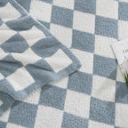 Melex Checkered Throw Blanket