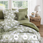 Botanical Flowers Comforter Set