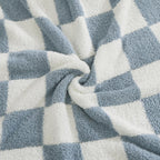 Melex Checkered Throw Blanket