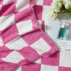 Melex Checkered Throw Blanket