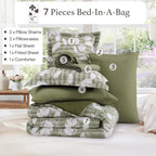Botanical Flowers Comforter Set