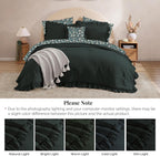 Melex Ruffle Comforter Set