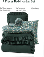 Melex Ruffle Comforter Set