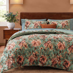Melex Floral 7-piece Comforter Set
