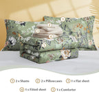 Melex Floral 7-piece Comforter Set