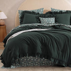 Melex Ruffle Comforter Set